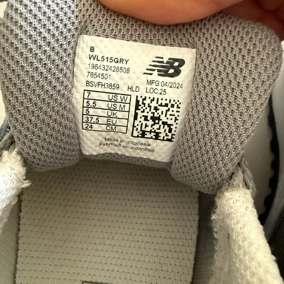 515 New Balance sz 7 wms - Picture 5 of 5